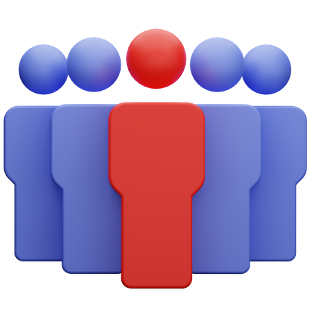 People Leader  3D Icon