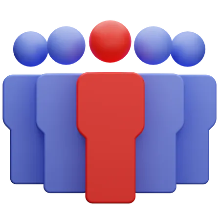 People Leader  3D Icon