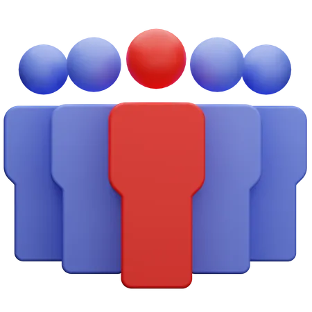 People Leader 3D Icon