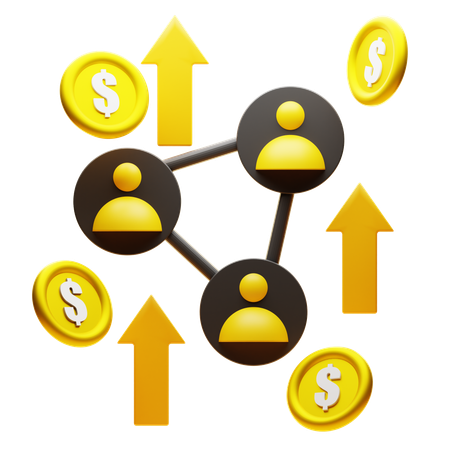 People Network  3D Icon