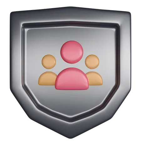Protection Of People Design 3D Icon