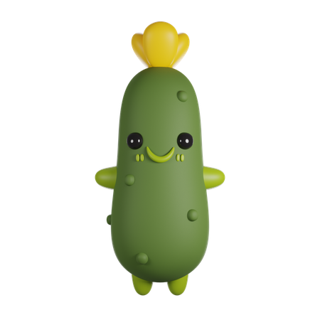 Pepino  3D Icon