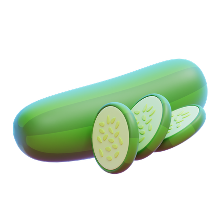 Pepino  3D Icon