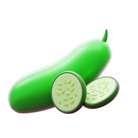 Pepino  3D Icon