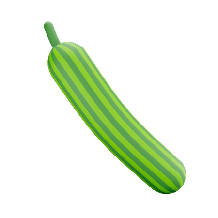 Pepino  3D Illustration