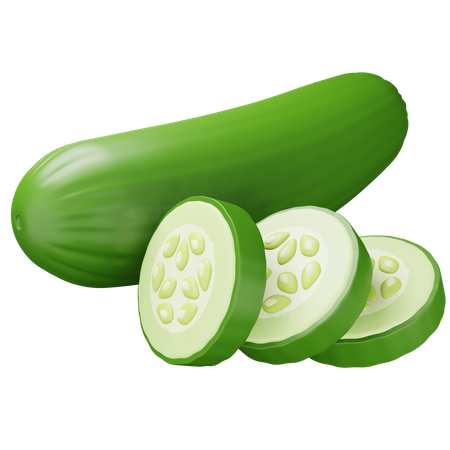 Pepino  3D Icon