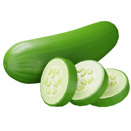 Pepino  3D Icon