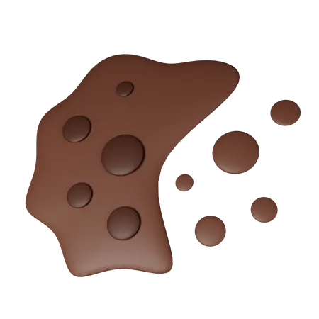 Pépite de chocolat  3D Icon