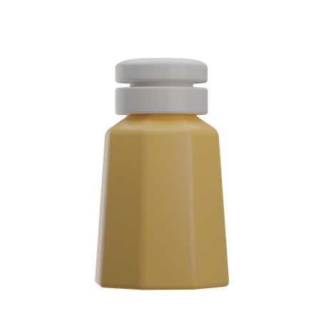 Pepper Bottle 3D Illustration
