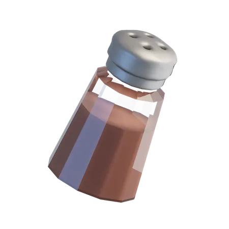 Pepper Shaker  3D Icon