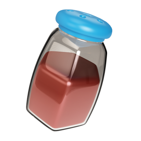 Pepper Shaker 3D Icon