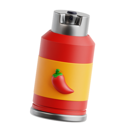 후추 스프레이  3D Icon