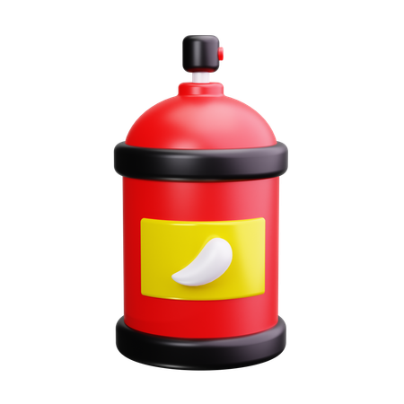 Pepper Spray  3D Icon