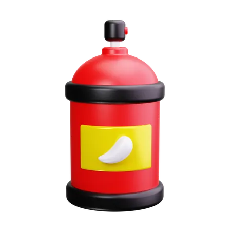 Pepper Spray  3D Icon