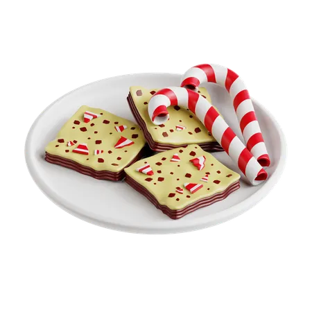 Peppermint Bark  3D Icon