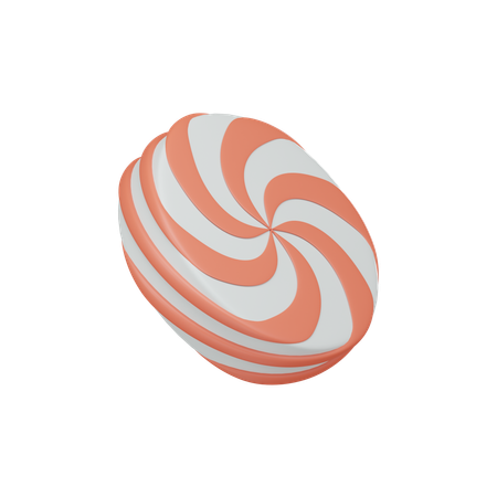 Peppermint Candy  3D Icon