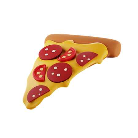 Pepperoni  3D Icon