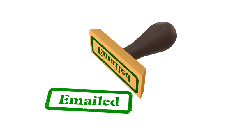 Per E-Mail  3D Icon