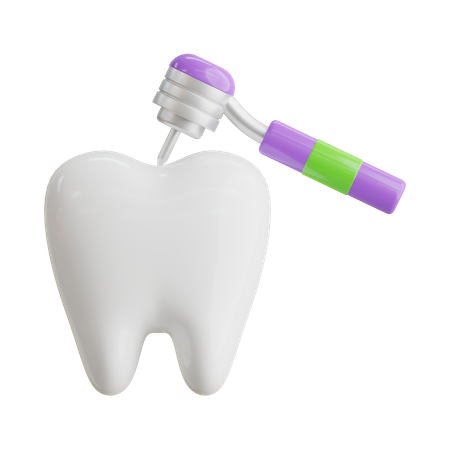 Perçage des dents  3D Icon