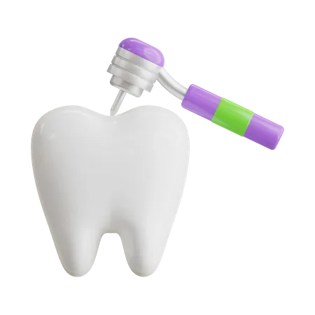 Perçage des dents  3D Icon