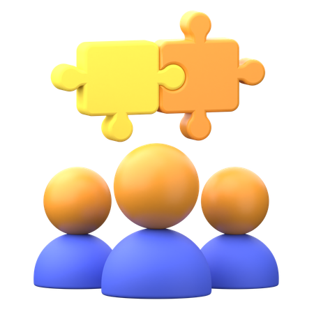 Percée collaborative  3D Icon
