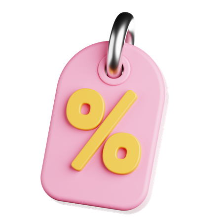Percent Arch Tags  3D Icon