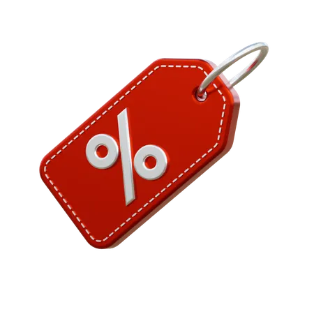 Percentage  3D Icon