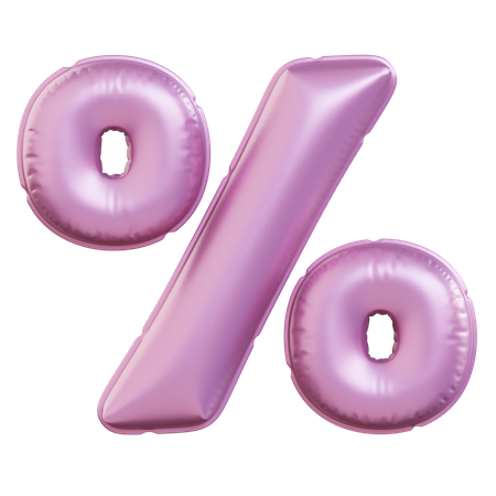 Percentage Discount 3D Icon
