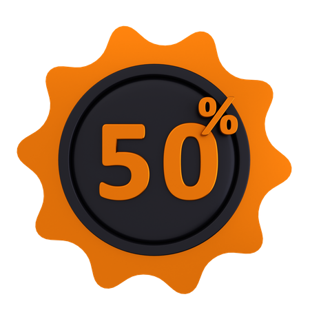 Percentage Offer  3D Icon