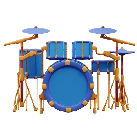 Percusión  3D Icon