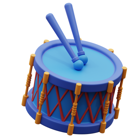 Percusión  3D Icon