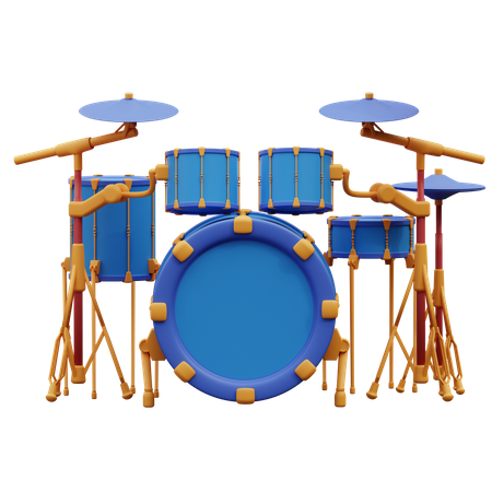 Percussão  3D Icon