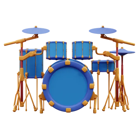 Percussão  3D Icon