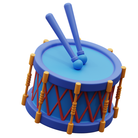 Percussão  3D Icon