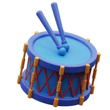 Percussão  3D Icon