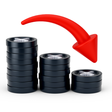 Perda de criptografia  3D Icon
