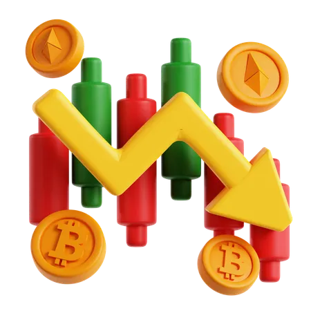 Perda de marketing  3D Icon