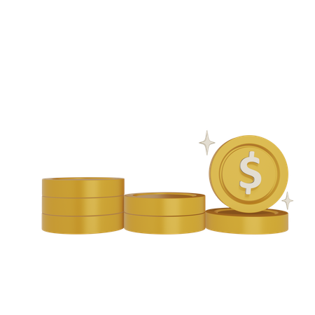 Perda financeira  3D Icon