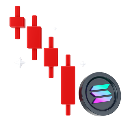 Pérdida de solana  3D Icon