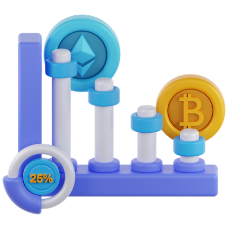 Pérdida de beneficios  3D Icon