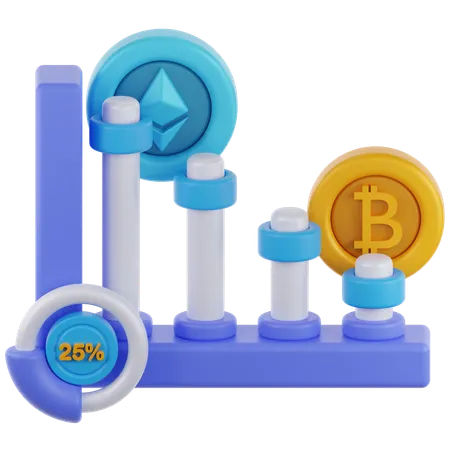 Pérdida de beneficios  3D Icon