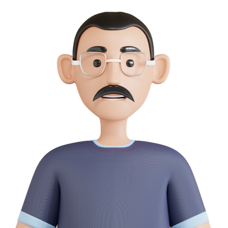 Avatar du père  3D Icon