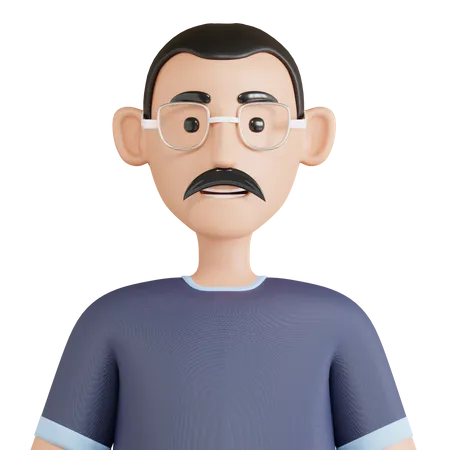 Avatar du père  3D Icon