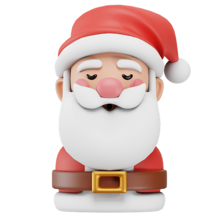 Le père Noël  3D Icon