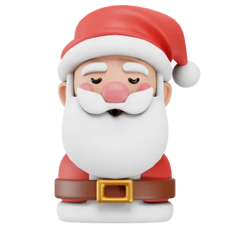 Le père Noël  3D Icon