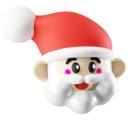 Le père Noël  3D Icon