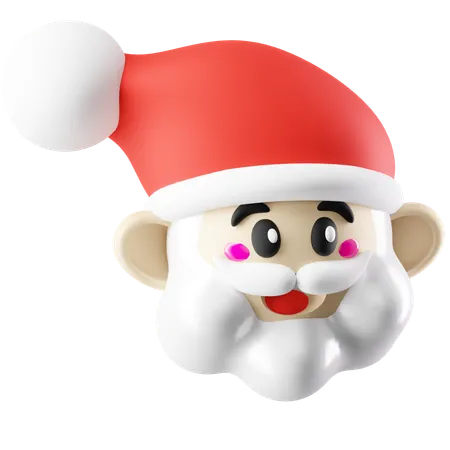 Le père Noël  3D Icon