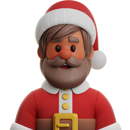 Le père Noël  3D Icon