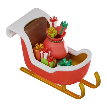 Père Noël  3D Icon