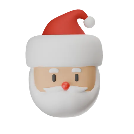 Père Noël  3D Icon